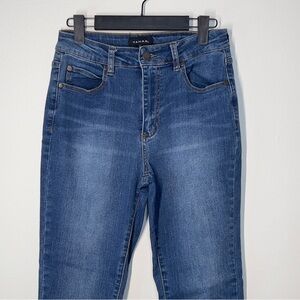 TAHARI Women’s Size 6 /28 Ella High Rise Blue Denim Skinny Jeans